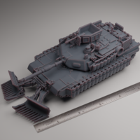 M1A2 ABRAMS WITH MINE PLOW AND TUSK 3 ARMOUR - Thumbnail 3