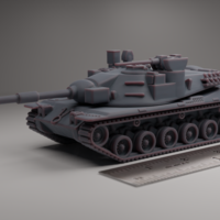 MBT-70 (GERMAN: KPZ 70 OR KPFPZ 70) - Thumbnail 2