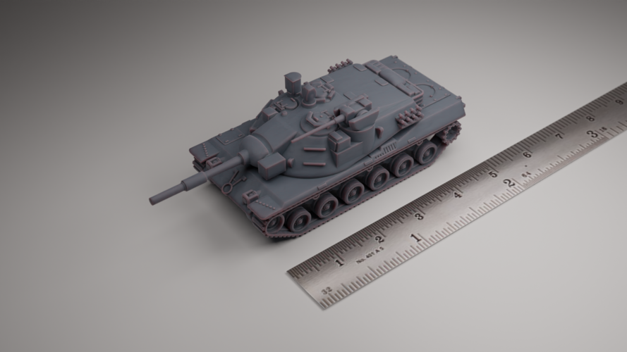 MBT-70 (GERMAN: KPZ 70 OR KPFPZ 70) 3D Print 556405