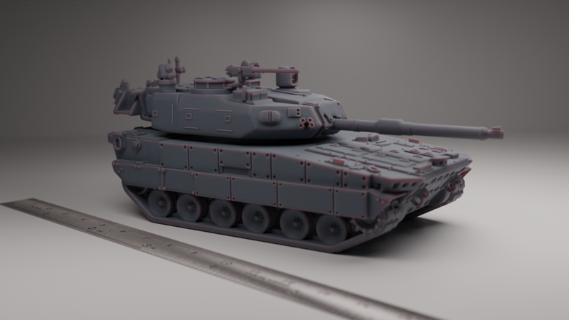 MPF LIGHT TANK - Pinshape