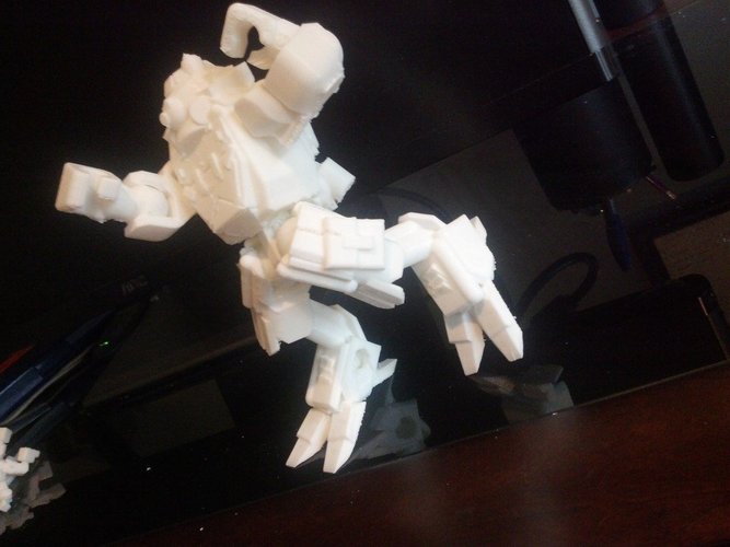 Titanfall Titan - Atlas Model V2 - scalable and poseable 3D Print 55648