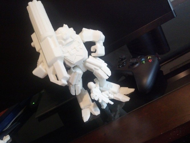 Titanfall Titan - Atlas Model V2 - scalable and poseable 3D Print 55649
