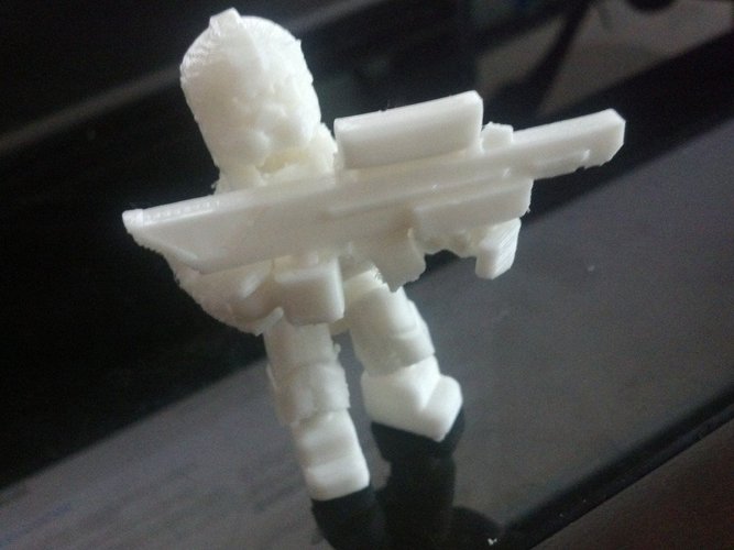 Titanfall Pilot - Based on Ghost version 4.1 3D Print 55653