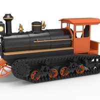 Vintage Monster tank Version 4 Scale 1:25 - Thumbnail 1