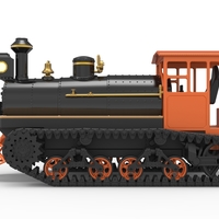 Vintage Monster tank Version 4 Scale 1:25 - Thumbnail 9