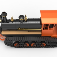 Vintage Monster tank Version 4 Scale 1:25 - Thumbnail 10