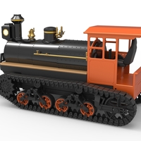 Vintage Monster tank Version 4 Scale 1:25 - Thumbnail 12