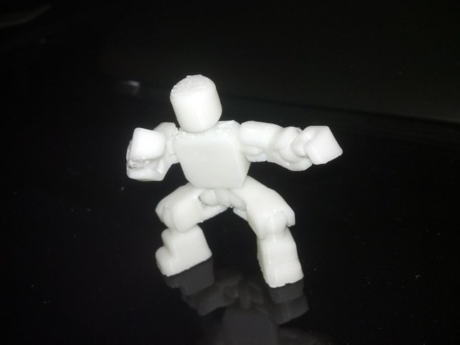 Open Source Minifig - Ghost Ver 4.2 -  April 2014 3D Print 55665