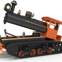 Vintage Monster tank Version 4 Scale 1:25 - Thumbnail 17