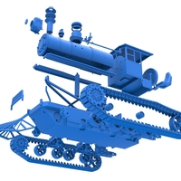 Vintage Monster tank Version 4 Scale 1:25 - Thumbnail 20