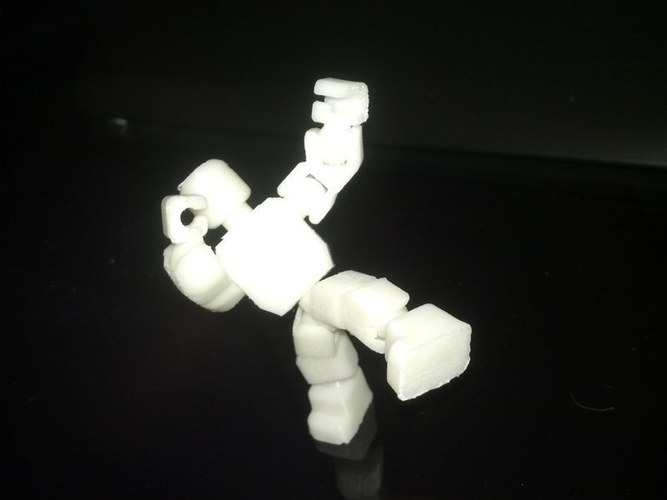 Open Source Minifig - Ghost Ver 4.2 -  April 2014 3D Print 55667