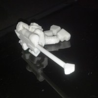 Small Desktop Sniper - Open Source Minifig - Based off of Ghost ver 3. 3D Printing 55669