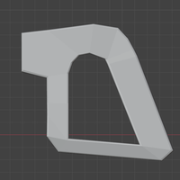 hacksaw handle / ручка ножовки по металлу - Thumbnail 1