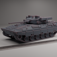 Small TYPE 89 IFV 3D Printing 556773