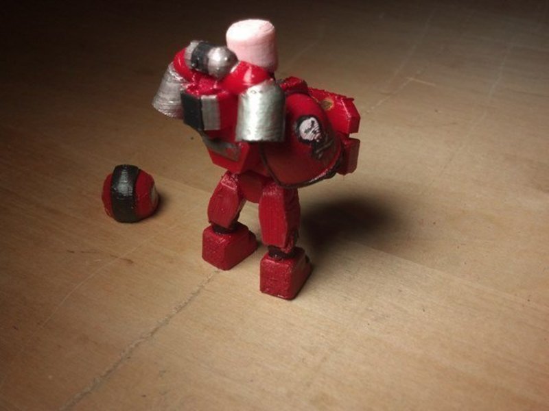 Space Marine - scalable and customisable - built off of Ghost 1.