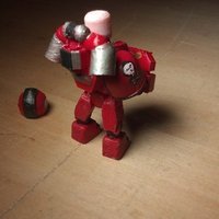 Small Space Marine - scalable and customisable - built off of Ghost 1. 3D Printing 55678