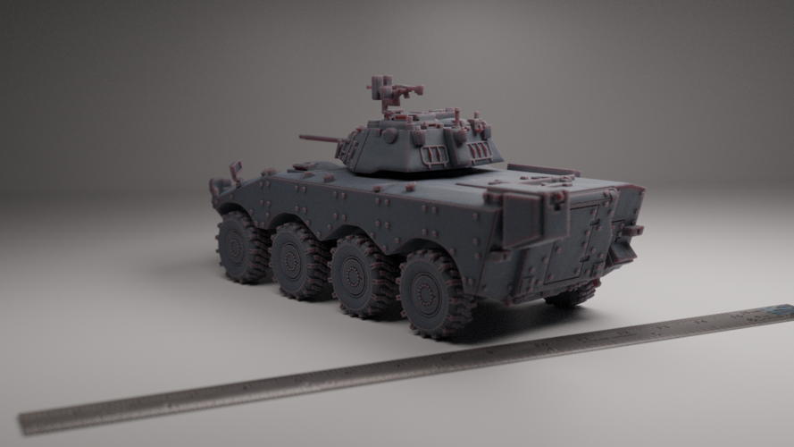 VBM (VEICOLO BLINDATO MEDIO) FRECCIA 8X8 IFV  3D Print 556834