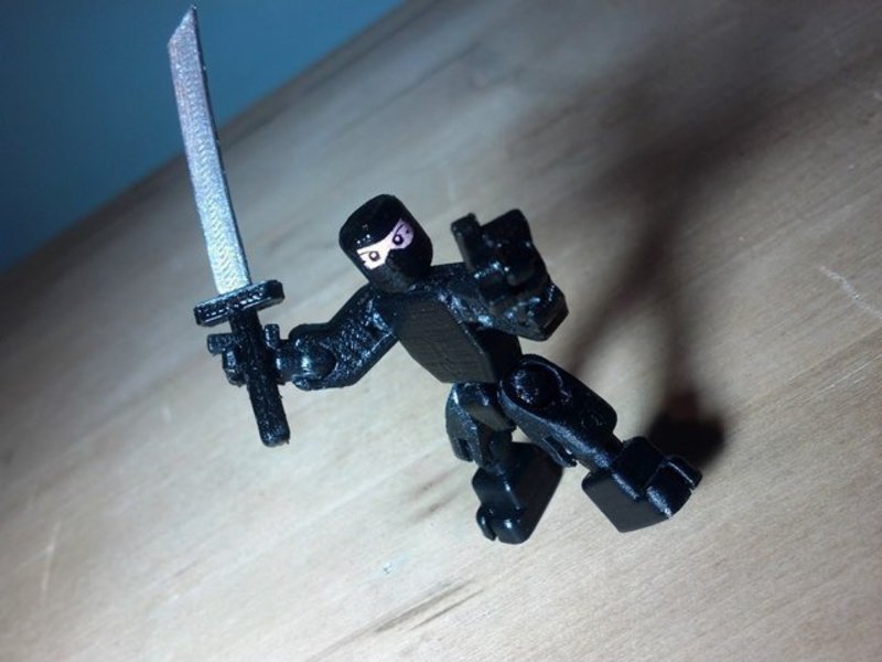 Lil Ninja - Open Source Minifig