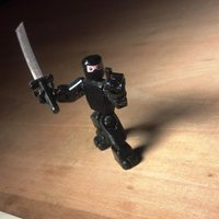 Lil Ninja - Open Source Minifig - Thumbnail 3