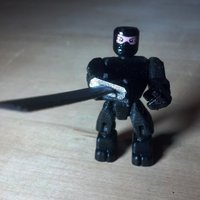 Lil Ninja - Open Source Minifig - Thumbnail 4