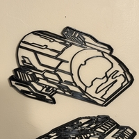 Puddle Jumper Wall Art From Stargate  - Thumbnail 1