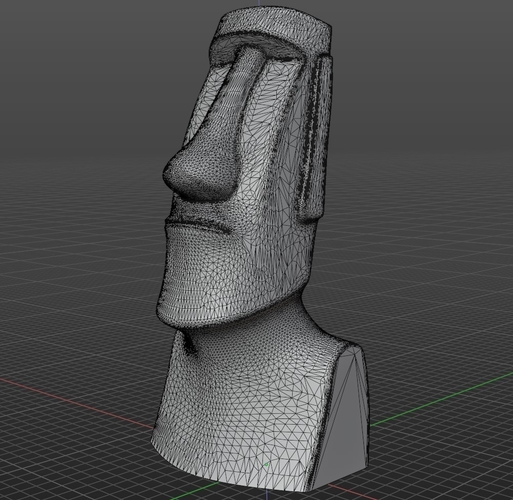 Moai 3D Print 557017