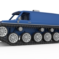 Vintage Monster tank Version 5 Scale 1:25 - Thumbnail 2