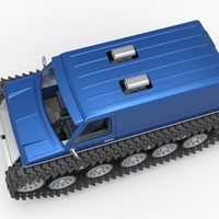 Vintage Monster tank Version 5 Scale 1:25 - Thumbnail 4