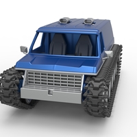 Vintage Monster tank Version 5 Scale 1:25 - Thumbnail 5