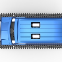 Vintage Monster tank Version 5 Scale 1:25 - Thumbnail 10