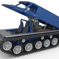 Vintage Monster tank Version 5 Scale 1:25 - Thumbnail 15