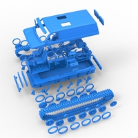 Vintage Monster tank Version 5 Scale 1:25 - Thumbnail 20