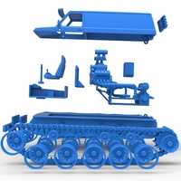 Vintage Monster tank Version 5 Scale 1:25 - Thumbnail 22