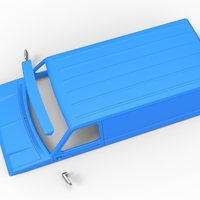 Shell for Vintage Monster tank Version 3 Scale 1:25 - Thumbnail 18