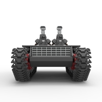 Vintage Monster tank Base Version 2 Scale 1:25 - Thumbnail 7