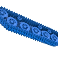 Track for Vintage Monster tank Version 2 Scale 1:25 - Thumbnail 3