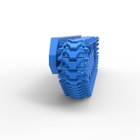 Track for Vintage Monster tank Version 2 Scale 1:25 - Thumbnail 6