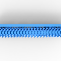 Track for Vintage Monster tank Version 2 Scale 1:25 - Thumbnail 10