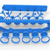 Track for Vintage Monster tank Version 2 Scale 1:25 - Thumbnail 20