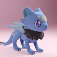 Chibi dragon - Cute dragon - kawaii dragon - Thumbnail 1
