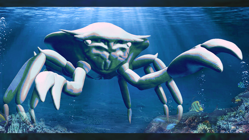 Karkinos - Giant Crab Monster Sea Creature