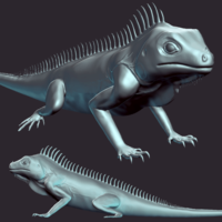 Iguana - Reptile - Lizard - Thumbnail 1