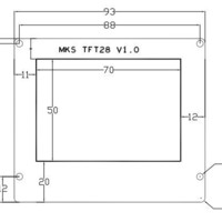 Touch Screen Control Panel Enclosure for MKS TFT28 Upgrade - Thumbnail 6
