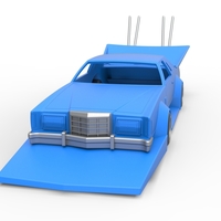 Shell and wheels Bosozoku style car 1:25 - Thumbnail 5