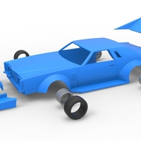 Shell and wheels Bosozoku style car 1:25 - Thumbnail 18