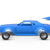 Shell and wheels Bosozoku style car 1:25 - Thumbnail 22