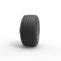 Wheel of Bosozoku style car Scale 1:25 - Thumbnail 3