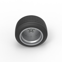 Wheel of Bosozoku style car Scale 1:25 - Thumbnail 6