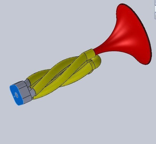 twisted trombone 3D Print 55734