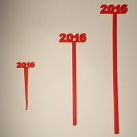 2016 Party Picks and Swizzle Sticks - Thumbnail 2